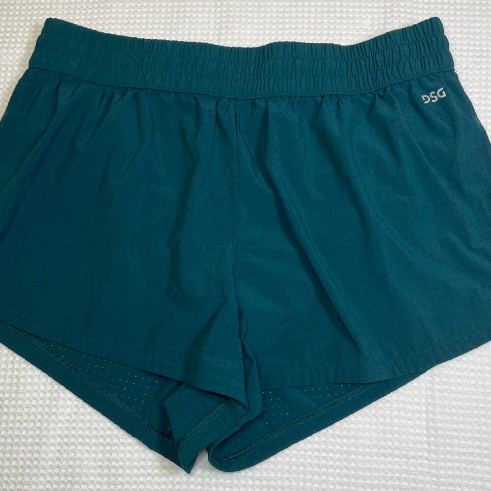 Dsg teal athletic shorts size
